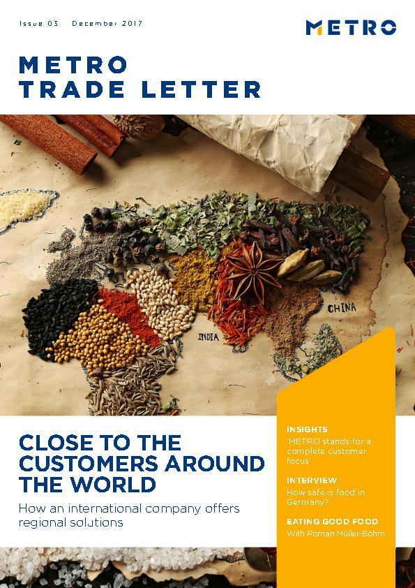 METRO Trade Letter September 2017